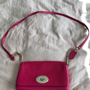 Coach pink purse